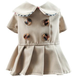 Pet Clothes Khaki Trench Coat Couple Clothes - Image 8