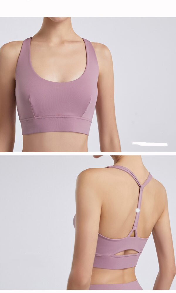 Sports Beautiful Back Fitness Sports Vest Bra - Image 4