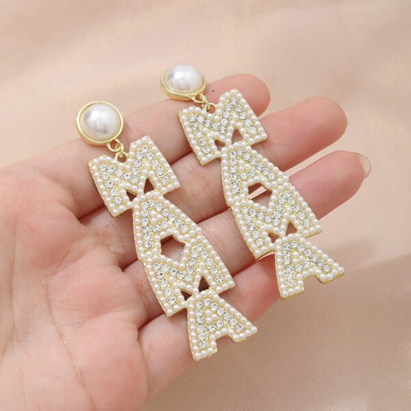 MAMA Mother's Day Creative Letters Alloy Ornament - Image 3